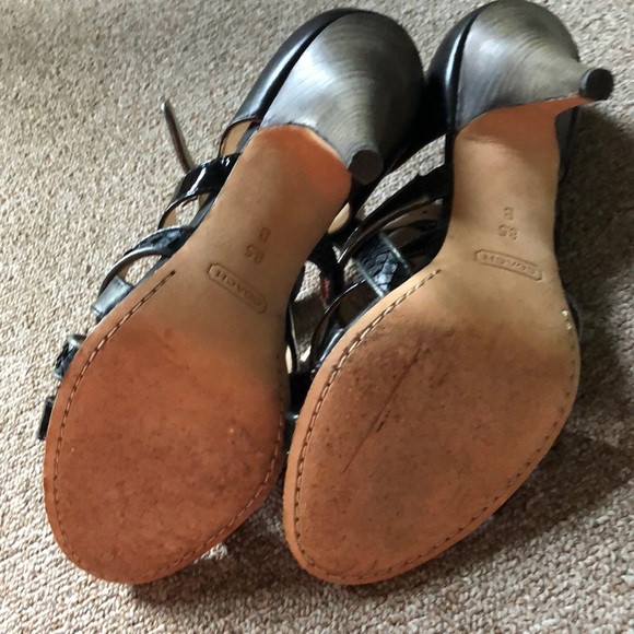 COACH Evie sandals EUC size 8.5 - Picture 5 of 8